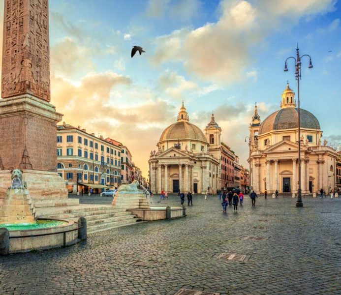 Piazza del Popolo: la historia, iglesias y fuentes de una de las plazas más visitadas de Roma
