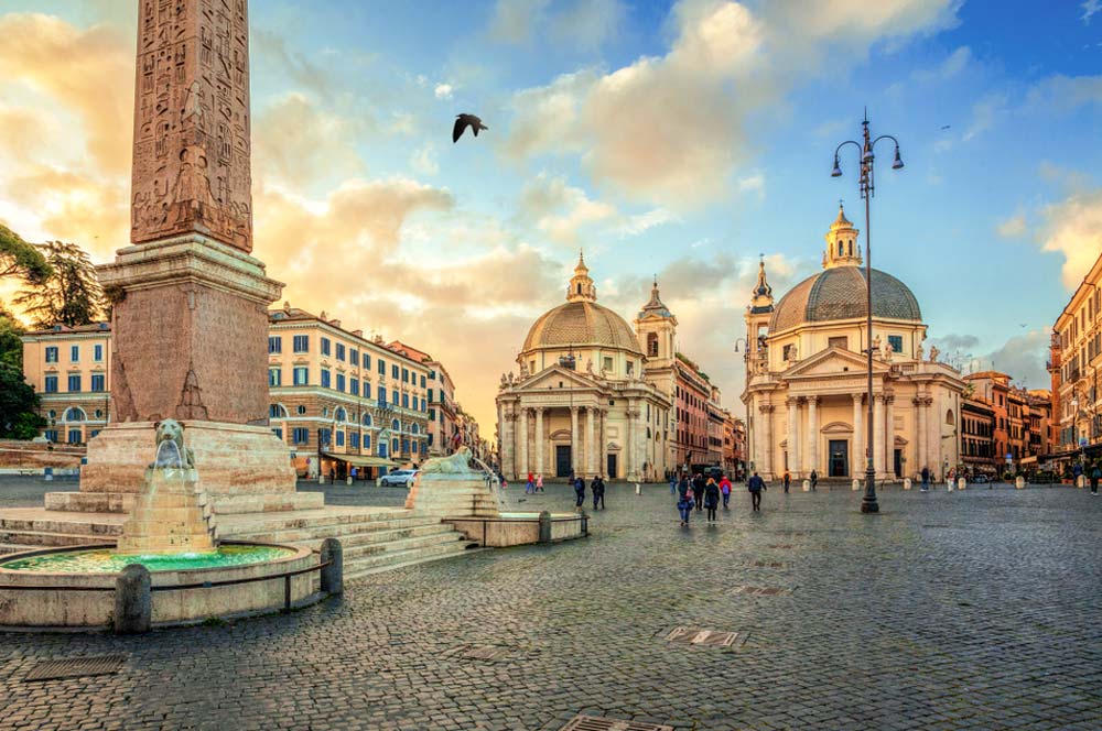 Piazza del Popolo: la historia, iglesias y fuentes de una de las plazas más visitadas de Roma