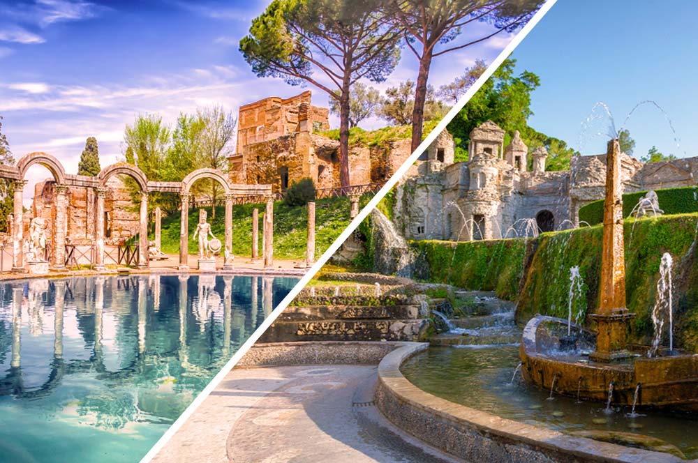 Villa Adriana y Villa d'Este: Visita guiada a Tívoli desde Roma