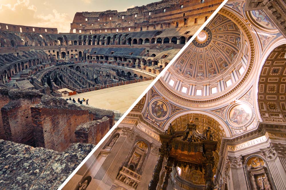 Entrada sin colas al Vaticano y al Coliseo