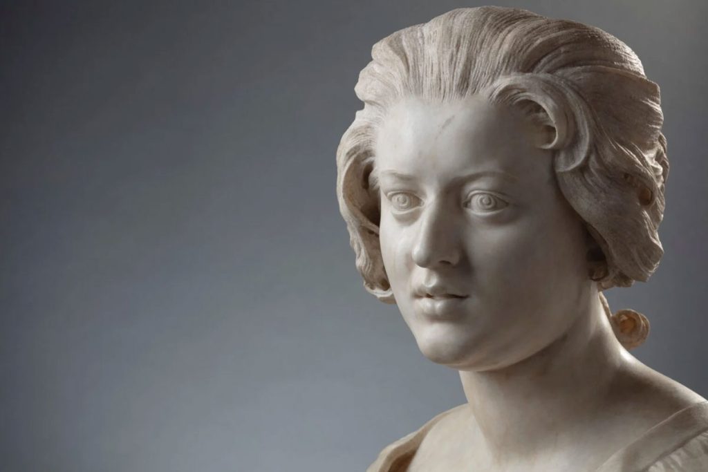 Gian Lorenzo Bernini, Busto de Costanza Bonarelli (detalle)