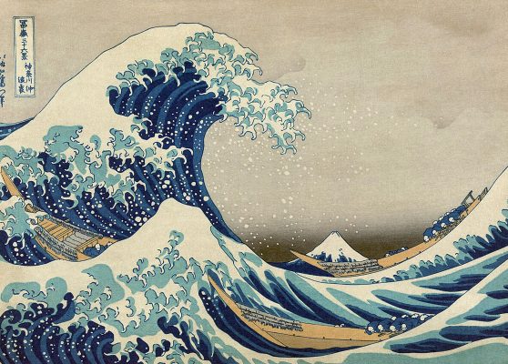 Hokusai. La gran ola de Kanagawa