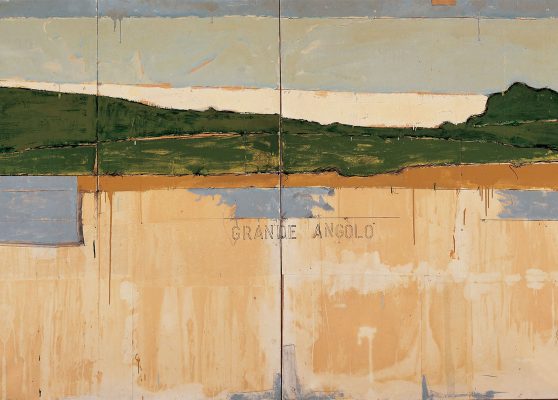 Mario Schifano: Gran Ángulo, 1963. Exposición en Roma