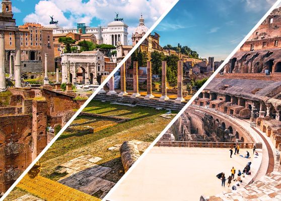 Tour guiado por el Coliseo, Arena y Subterráneo con acceso al Foro Romano y al Monte Palatino