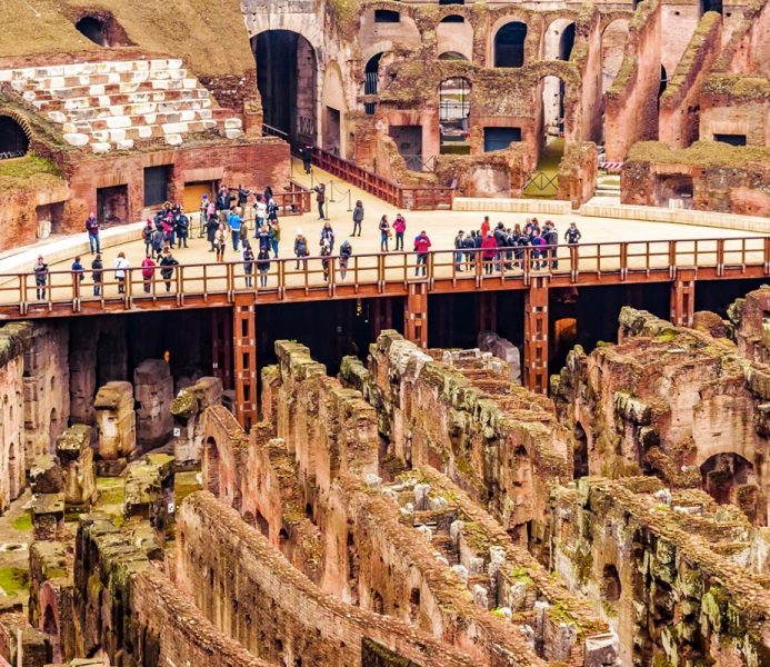 Tour Guiado del Coliseo con Acceso a la Arena