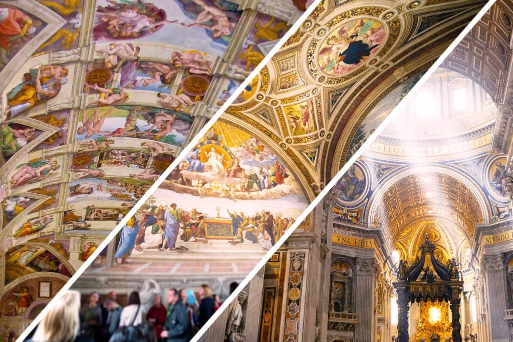 Tour semi-privado del Vaticano: Museos Vaticanos, Capilla Sixtina y Basílica de San Pedro