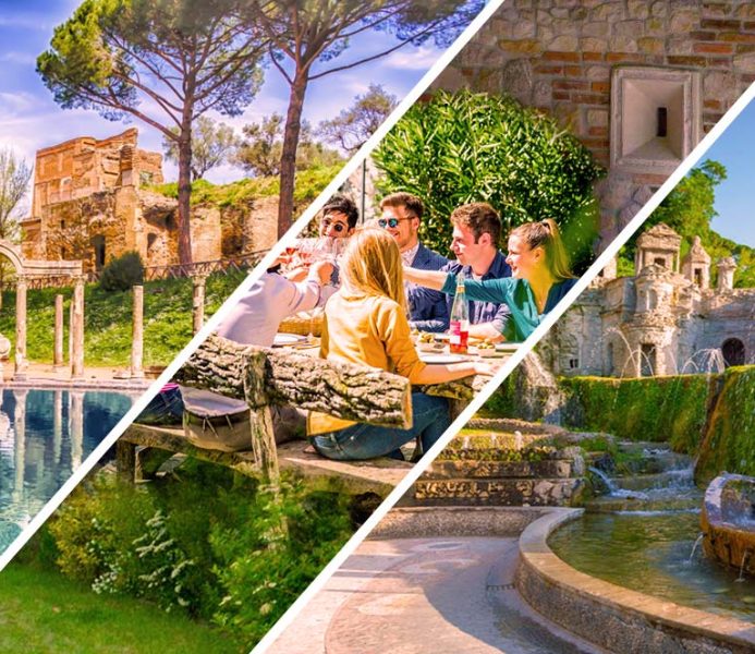 Visita guiada a Villa Adriana y Villa d'Este desde Roma con almuerzo