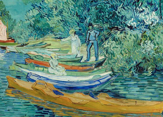 Van Gogh, La orilla del Oise en Auvers, óleo sobre lienzo, 1890