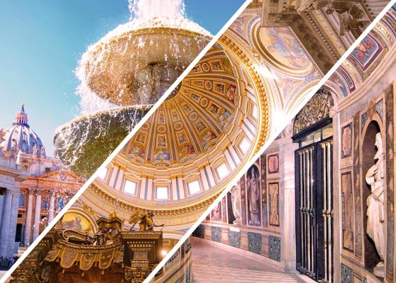 Visita guiada por la Basílica de San Pedro, la Plaza y las Grutas