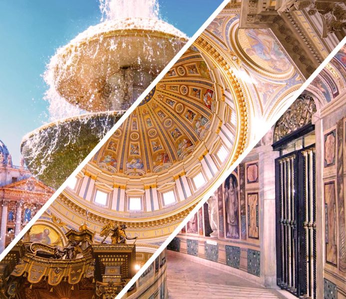 Visita guiada por la Basílica de San Pedro, la Plaza y las Grutas